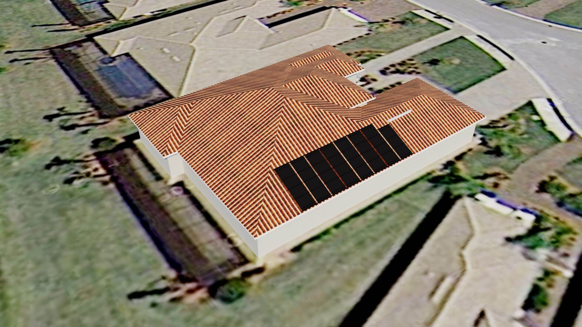 Solar Pool Heating System, Fort Myers, FL (on Tile Roof) Florida