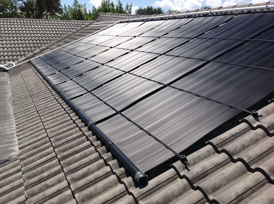 Fort Myers, FL Solar Pool Heating Installation June 2016
